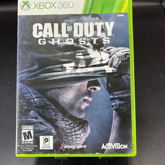 Call of Duty Ghosts Xbox 360 NO MANUAL - Picture 1 of 9